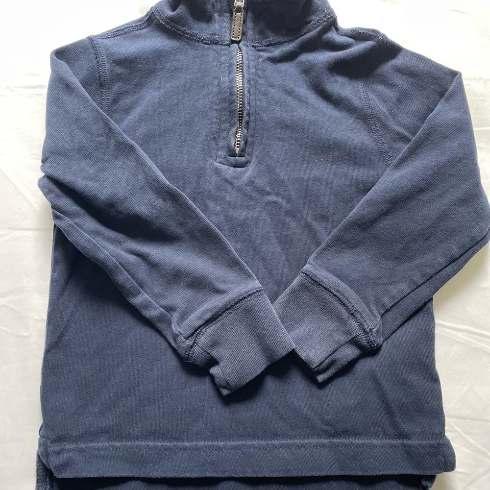 J. Crew Kids/ Crewcuts Blue Zip-Up Sweater - XXS